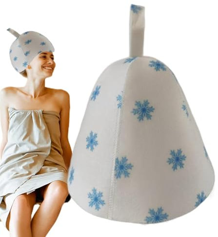 Cappello sauna, cappello sauna per donne - Isolamento di calore Isolamento Porta doccia | per la doccia a vapore da bagno con cappello da sauna in feltro confortevole per donne per la doccia