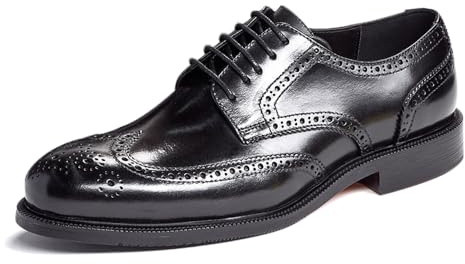 Genérico Zapatos Brogues Hombre Dress Casual Business Derbys