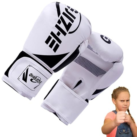 MMA-handskar för barn – 25 cm boxningsvantar, mjuk innerkudde, lätt säker passform | skyddande boxningshandskar för nybörjare, ungdomsträning, sparring, muay thai, kampsport
