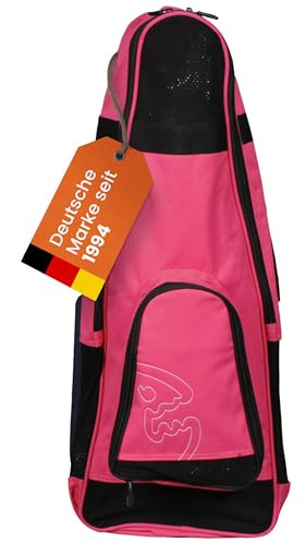 iQ-UV ABC Tauchtasche Pink – Hochwertige Tasche für Tauchzubehör und Schnorchelausrüstung – Robuste Tasche für Schwimmutensilien, Schnorchel Zubehör und Tauchequipment