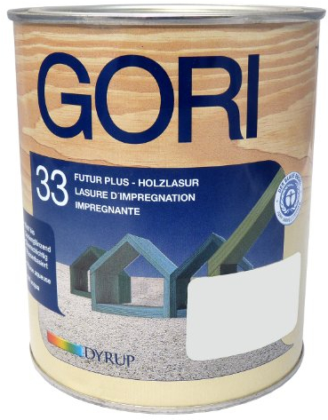 Gori 33 Futur Plus Holzlasur, 2,25 L / Farbton Mahagoni Nr. 7809