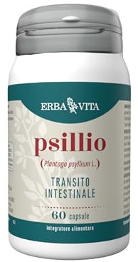ERBA VITA Integratore Alimentare Di Psillio - 60 Capsule
