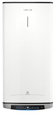 Ariston Velis Dune Wifi - Scaldabagno Elettrico 100 Litri Verticale e Orizzontale 275x506x776, Boiler Elettrico 2 Serbatoi, Funzione ECO-EVO e Check Temperatura Remoto, Classe B, Compatibile con Alexa