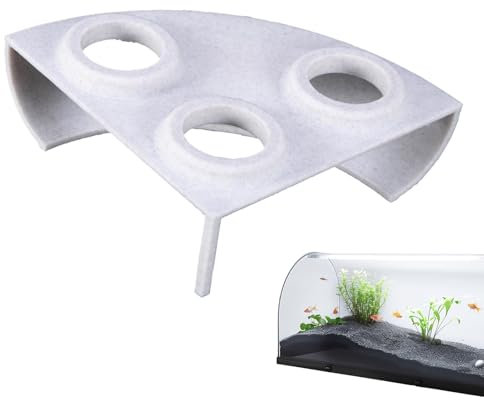 Aquarium Underground Tunnel - Aquarium Decor Shrimp Hide, Shrimp Hide Betta Tunnel | Fish Tank Aquarium Hide Tunnel, Underground Fish Tank Cave Aquarium Decoration for Aquarium Hiideout