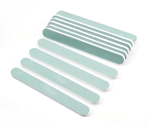 tiyiyok 10 Pcs Limes à Ongles Professionnelles, Polissoir à Ongle Double Face (600/3000 Grit), Bloc Polissoir Ongles, Pour Salon, DIY Maison et Soin Animalier