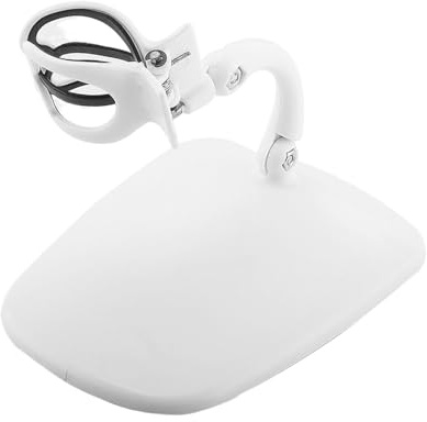 Soporte para esmalte de uñas - Almacenamiento ajustable y clip de fijación de pantalla - Soporte de esmalte de uñas ajustable | Para el hogar Belleza Mujeres Niñas Manicura Principiante, Blanco, Ver