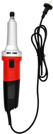 600 W rak slipmaskin för vinkelslip hastighetsregulator 0-27 000 varv/min med 3 sliphuvuden - gravera, borra, slipa poleringsverktyg
