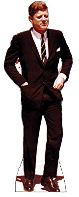 Cardboard People President John F. Kennedy Life Size Cardboard Cutout Standup