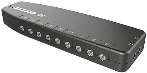 SLX - 27824HSR - Aerial Amplifier 8 Way 4 Gang / LTE Red
