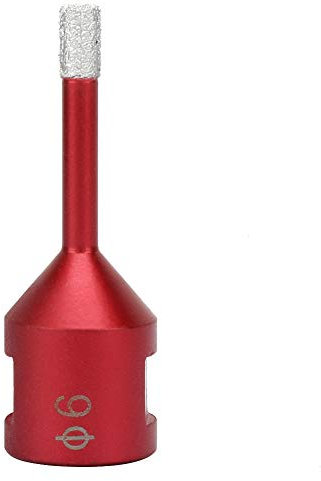 Restokki Broca Sacanúcleos para Perforación Soldada para Amoladora Angular, Sierra Perforadora Serie Profesional Broca para Trabajo Pesado, Broca Sacanúcleos para Perforación Soldada Al Vacío(6mm)