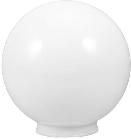Alipis Cubierta De Lámpara De Jardín Esférica De Acrílico Para Exteriores Decoración Luminosa Repuesto Resistente y Reutilizable Para Lámparas De Pared y Jardín