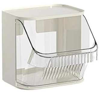 SHAIDOJIO 2 Porta Cialde Caffe, Acrilico Porta Bustine The e Tisane, Transparent Porta Tisane Bustine, Impilabile Giallo Organizer Cucina per Bustine Di Tè Caffè per Sala da Tè da Banco