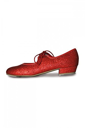 Roch Valley Dorothy Ruby Glitter Tap Shoes Red 5L UK / 38 EU