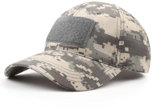 GES Taktisk hatt militärstil herr armé stridsoperatör baseballkeps, acu kamouflage, one size