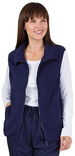 Fashion Friendly Fleece Gilet/Body Warmer (XL, Navy)