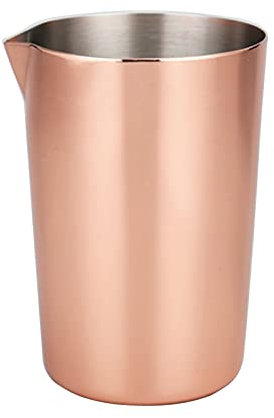 Edelstahl-Rührdose, 500 ml, Rührglas, bevorzugt von Profis und Amateuren gleichermaßen, machen Sie Ihren eigenen Cocktail-Shaker