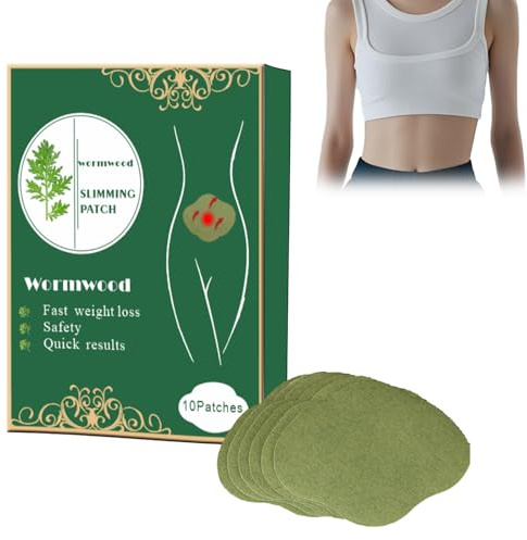 Cerotti Naturali All'artemisia per Il Corpo - 10 Pezzi, Cerotti Addominali All'artemisia per Uomini E Donne, Cerotti per Ombelico, Moxibustione Naturale per Pancia, Fianchi E Tutto Il Corpo