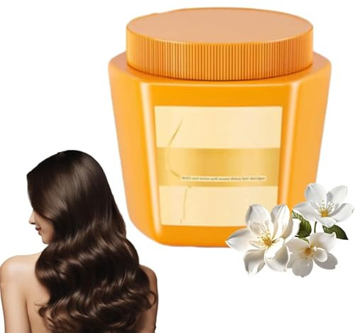 Crème nourrissante aux protéines capillaires à base d'acides aminés, hydratation en profondeur, réparation, réduction des frisottis, parfum longue durée (1pcs)