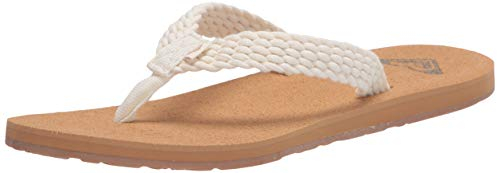 Roxy Damen Porto III Sandale, Natural, 40 EU