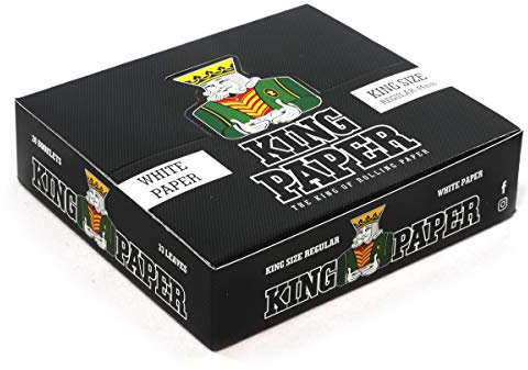 aLeda 1 låda king papper normal king size 44 mm x 20 broschyrer - totalt 660 papper