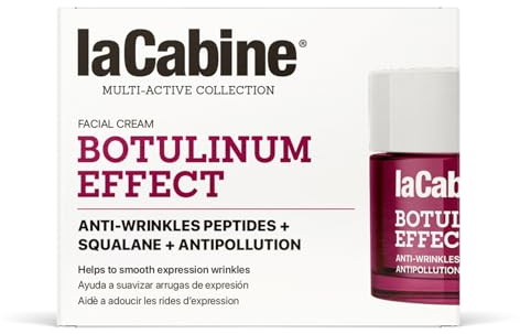 laCabine Crema Botulinum Effect 50ml – Inspirada en Inyecciones Alisadoras, Antiarrugas con Péptidos Biomiméticos, Efecto Planchado Inmediato, Hidratación con Ácido Hialurónico