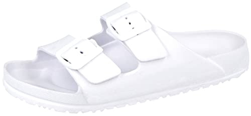 Yinka Shoes Ladies Double Buckle EVA Sandals