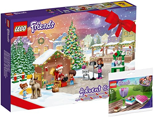 Lego 2er Set: 41706 Friends Adventskalender & 30411 Tulpe