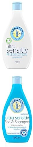 Penaten Ultra Sensitiv Pflegelotion (400ml) + Bad & Shampoo (400ml)