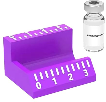Generisk etikettmaskin | 3 ml/10 ml återanvändbar exakt applikation | flasketikett applikator flasketikett – för kosmetiska behållare små burkar oljeflaskor