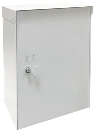 ARREGUI Frontpack EP2201 Buzón de Paquetería | Buzón Individual de Acero para Paquetería Grande | Buzón para Paquetes | 46 x 35,5 x y 23,5 cm | Blanco