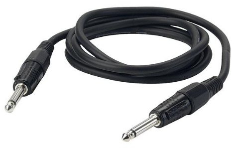 DAP Audio Klinke-Klinke Kabel Mono, 6,3mm, 10m