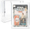 Acryl Morax Case Aufbewahrungsbox Schaukasten für Reaction Figuren Star Wars - GI Joe - Indiana Jones - Rocky - Black Hole - Dino Riders Figuren (1x Aufbewahrungsbox)
