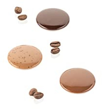 Silikomart Degusta01 P Tritan Chocolate Mould, Diameter 35 mm H 5 mm