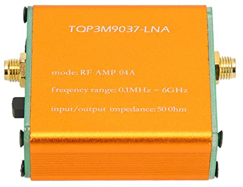 AMPLIFICATEUR À Faible Bruit PRÉAMPLIFICATEUR DE Puissance RF MODULE Professionnel LNA À Gain ÉLEVÉ 20DB (Expédier avec Une Batterie Li ION de 2500 mAh)