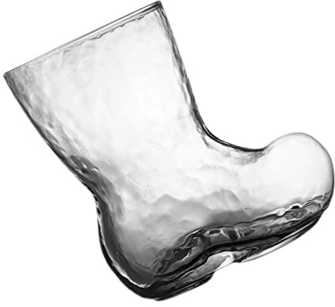 Zerodeko Vaso De Bota Forma De Bota De Vidrio Para Bebidas Cerveza Vino Para Fiestas De Navidad