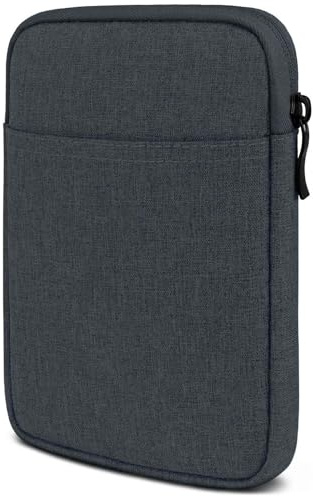moex Case for Amazon Kindle Paperwhite 4 - Sleeve Bag with Compartment for Accessories, E-Book Reader Protective Case Minimalist with Zip, Water-Repellent, Anthracite