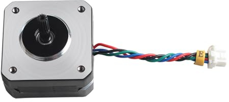 BCZAMD for Prusa i3 MK4 3D Ptinter Zubehör Extruder 42-20 Schrittmotor Ersatz: 2 Phasen 1A 1.8 Grad 0.19 N.M kleiner Schrittmotor mit integriertem Kabel Fit Prusa XL 3.9 E-Achse