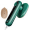 Reisebügeleisen Dampf Mini Tragbares Reisebügeleisen Tragbares Bügeleisen Dampf Steam Handheld Iron mit 50ml Wassertank für Zuhause und Unterwegs（Grün）