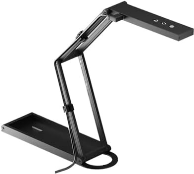 Dokumentskanner, Dokumentskanner Och Webbkamera Med Mikrofon, USB-visualisering, Autofokus, Hopfällbar For Fjärrundervisning Och Livedemonstration,för hemmet, resor, kontor
