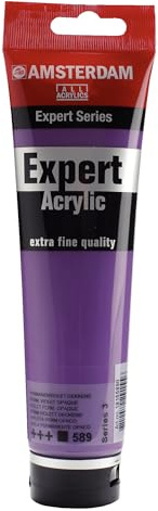 Amsterdam Expert 150 ml, permanent violett täckande