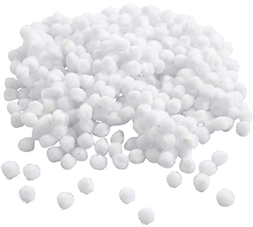 51852 - Pompons - 5 mm - Weiss