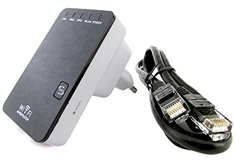 WiFi repeater förlängare ripetitore förstärkare segnale trådlös 300 Mbps 802.11N/B/G WLAN nätverk WPS