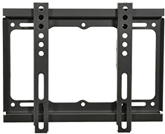 AV Link SF201 17 - 42 Fixed TV Wall bracket for LED, LCD, 3D, Plasma, Flat Screen TV - Super Strong 20Kg Weight Capacity,Black