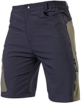 TOMSHOO Pantalones Cortos de MTB para Hombres, Pantalones Cortos de Ciclismo para Bicicletas, Pantalones Transpirables para Bicicletas de MTB Pantalones Cortos de Ciclismo para Exteriores