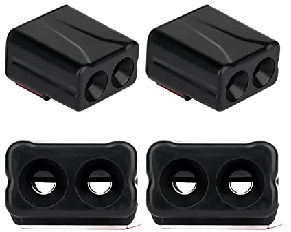 SAVITA 4 Piezas Silbatos Ultrasonicos, Silbato Ultrasonidos Ahuyentador de Animales Silbato Ultrasonidos Ahuyentador para Automóviles Vehículos Motocicletas Ahuyentador de Jabalies (Negro)