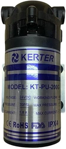 Booster pompa ad osmosi inversa impianto filtro acqua 75-200-400-600 GPD (200 gpd)