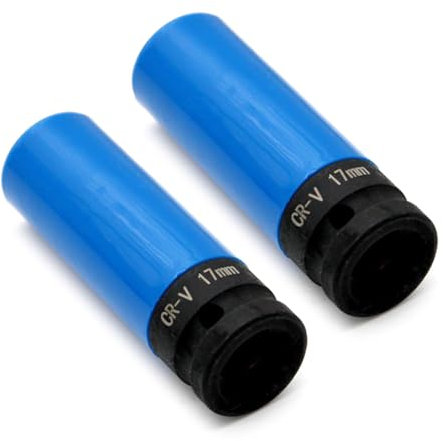 Lot de 2 clés de démontage d'écrous de verrouillage de roue - Outil de démontage de clé de pneu