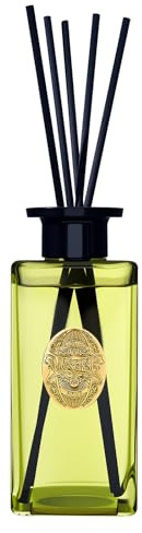 M&SENSE 300ml Diffuseur Parfum Maison|Thé Blanc à la Sauge Diffuseur de Parfum avec 7 Bâtonnets|Parfum D'intérieur De pour Salle de Bain,Chambre,Salon|Reed Diffuser