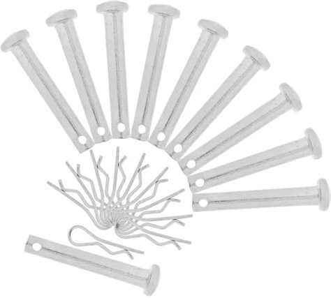 Zerodeko 10ensembles Goupilles De Retenue à Ressort Pour Échafaudage Lot Verrouillage Pour Remplacement De Fixation Échafaudage