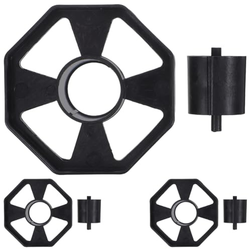 DIYEAH Tape Dispenser Replacement Core Wheels Set 6 Pieces Smooth Rolling Desktop Tape Holder Accessories Compatible with Standard 1 Inch Dispensers for Office and Home Use